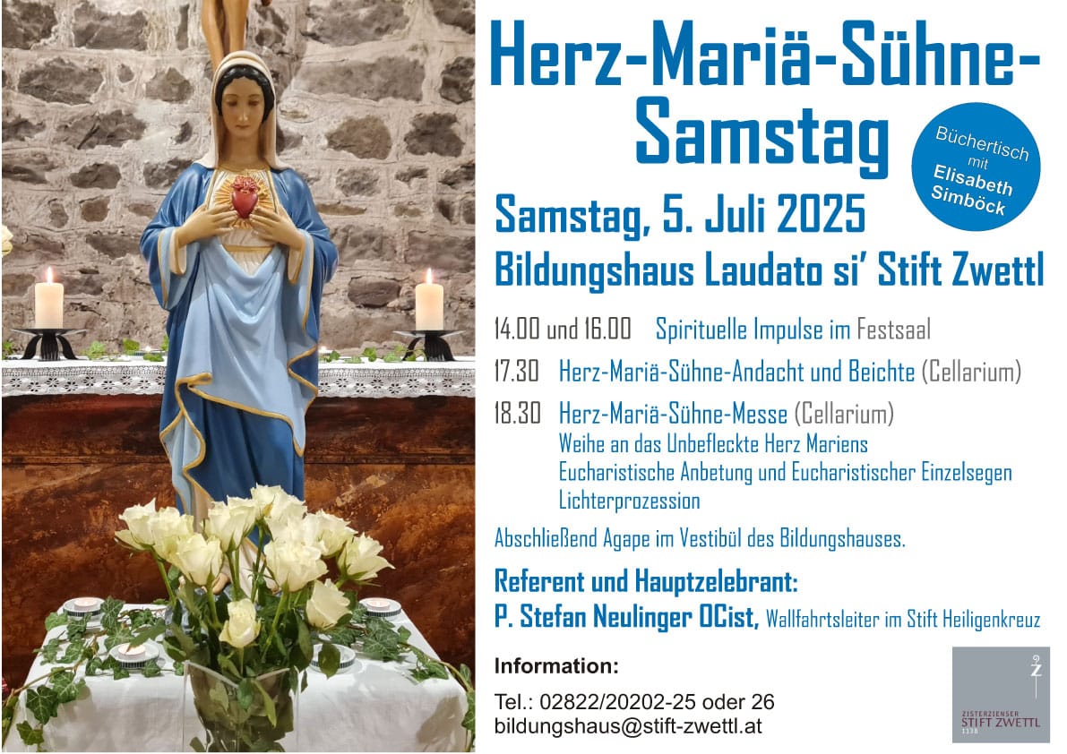 Herz-Mariä-Sühne-Samstag