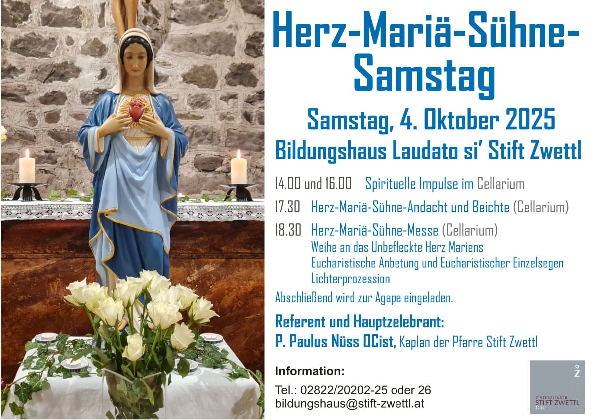 Herz-Mariä-Sühne-Samstag