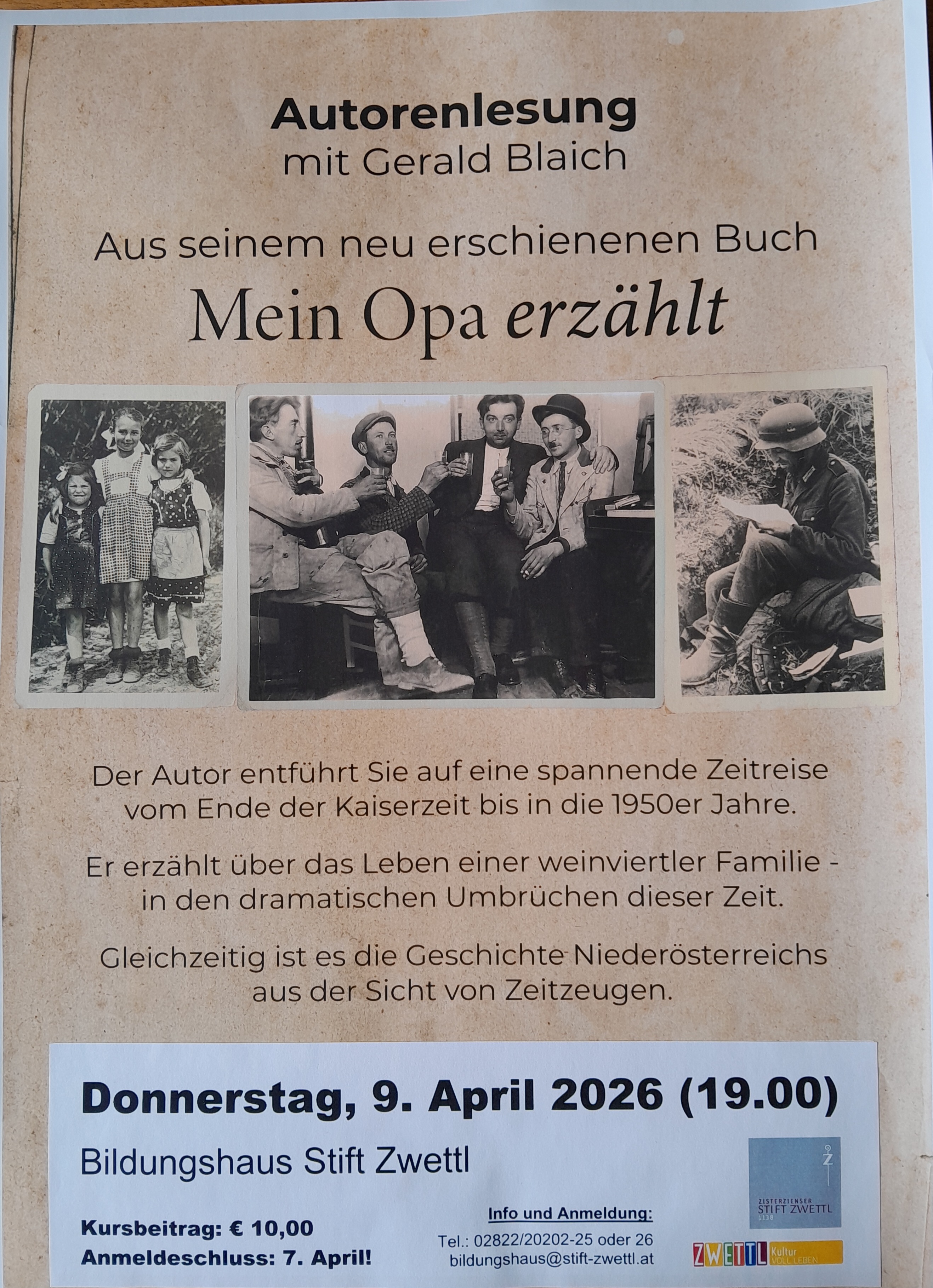 „Mein Opa erzählt“