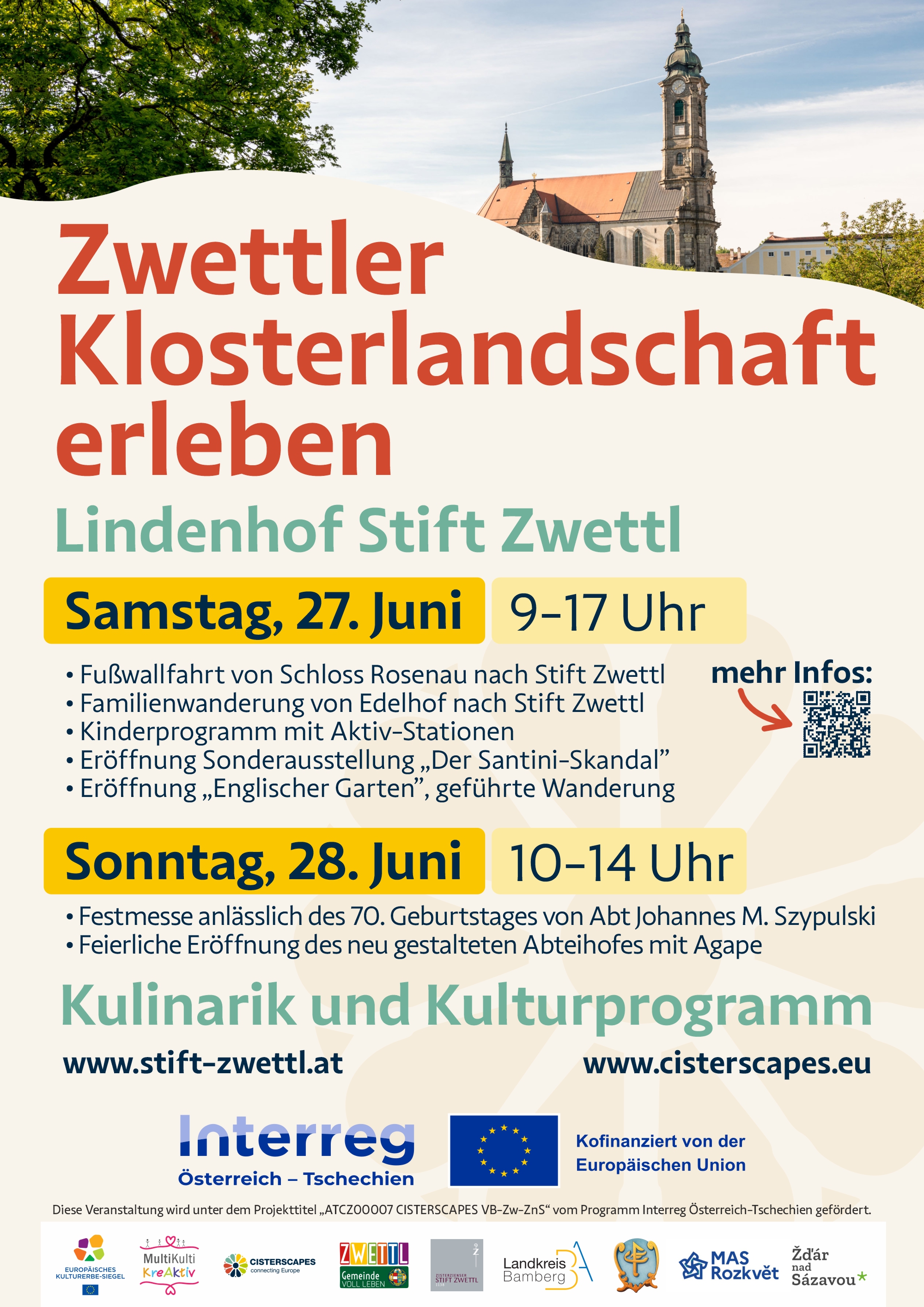 Erlebniswochenende im Stift Zwettl